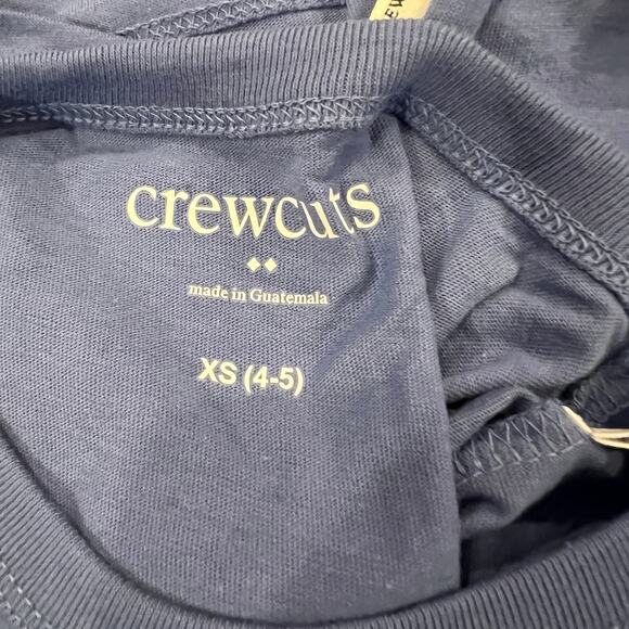 NWT J Crew Blue Boys' Surfer Dog Graphic Tee - Picture 3 of 9